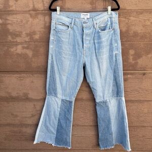 FRAME cropped flare jeans